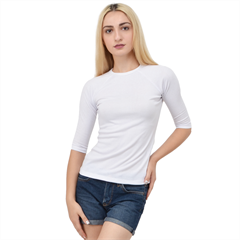 Quarter Sleeve Raglan T-Shirt