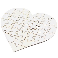 Wooden Puzzle Heart