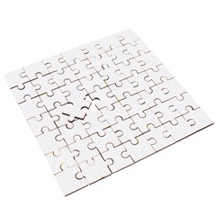 Wooden Puzzle Square