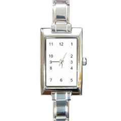 Rectangular Italian Charm Watch