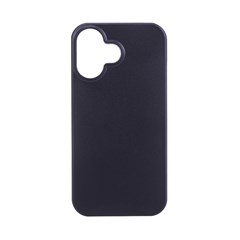 iPhone 16 Black UV Print PC Hardshell Case