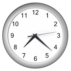 Wall Clock (Silver)