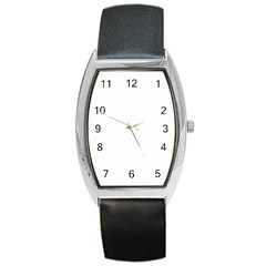 Tonneau Leather Watch