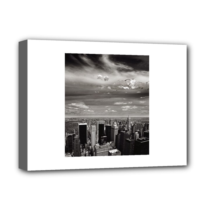 New York Deluxe Canvas 16  x 12  (Stretched) 