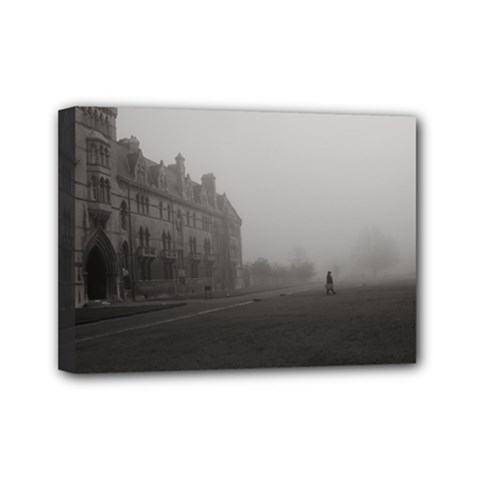 Christ Church College, Oxford 5  X 7  Framed Canvas Print