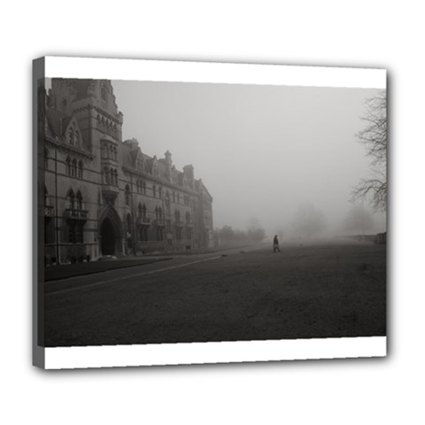 Christ Church College, Oxford Deluxe Canvas 24  X 20  (stretched)