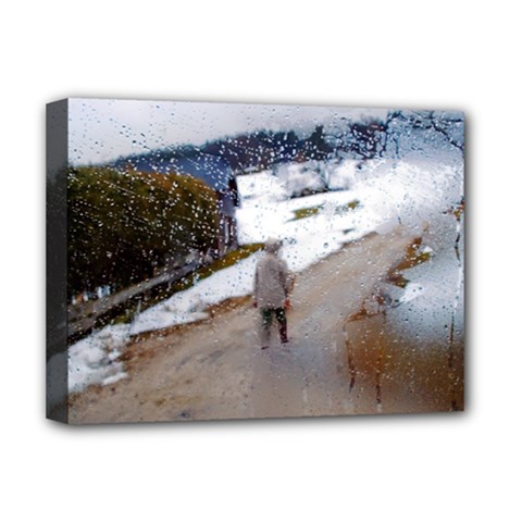 Rainy Day, Austria Deluxe Canvas 16  X 12  (stretched)  by artposters