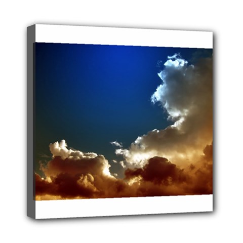 Cloudscape 8  X 8  Framed Canvas Print by artposters