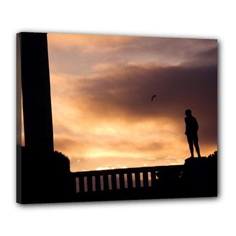 Vigeland Park, Oslo 16  X 20  Framed Canvas Print by artposters