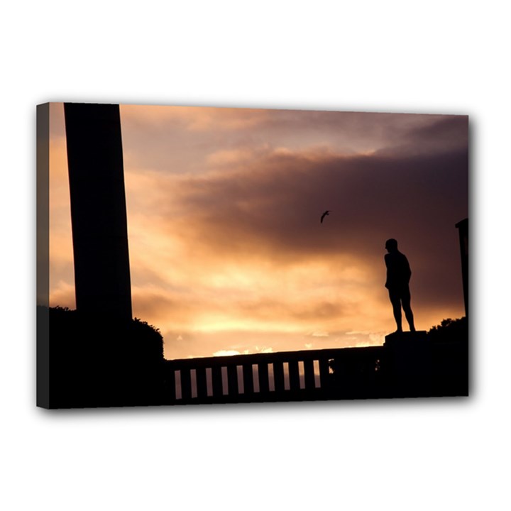 Vigeland Park, Oslo 12  x 18  Framed Canvas Print