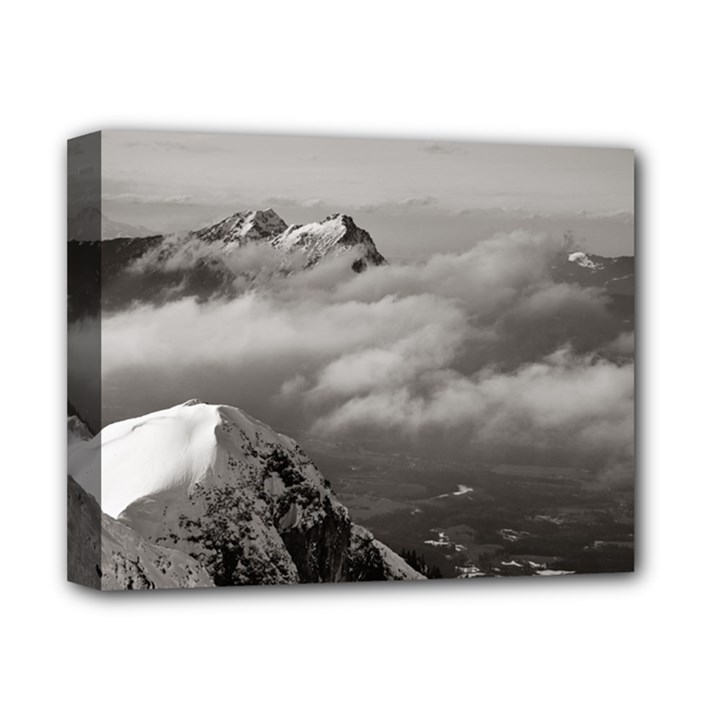 Untersberg mountain, Austria Deluxe Canvas 14  x 11  (Stretched)