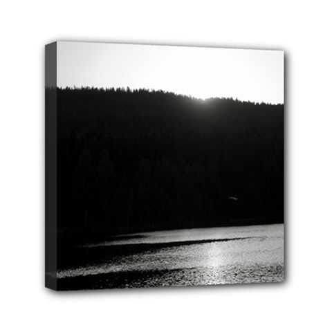 Waterscape, Oslo 6  X 6  Framed Canvas Print