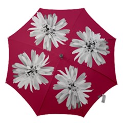 Daisy Floral Fuchsia Bridesmaid Umbrella  by rainorshine