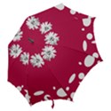 Daisy Circle Fuchsia Bridesmaids Umbrella  View2