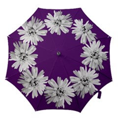 Daisy Purple Bridesmaids Umbrella by rainorshine