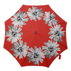 Daisy Coral Bridesmaids Umbrella  by rainorshine