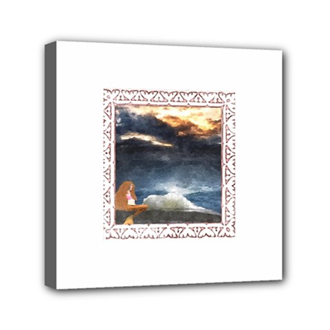 Stormy Twilight [framed] Mini Canvas 6  X 6  (framed) by mysticalimages