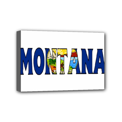 Montana Mini Canvas 6  X 4  (framed)