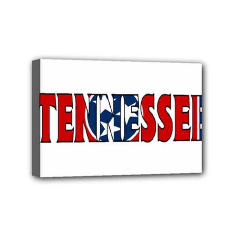 Tennessee Mini Canvas 6  X 4  (framed) by worldbanners