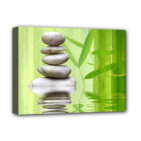 Balance Deluxe Canvas 16  X 12  (framed)  by Siebenhuehner