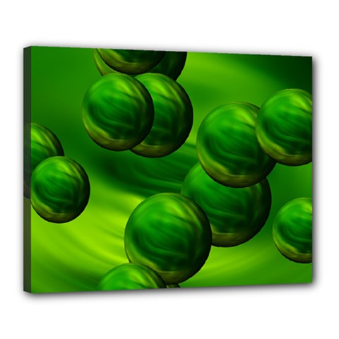 Magic Balls Canvas 20  X 16  (framed) by Siebenhuehner