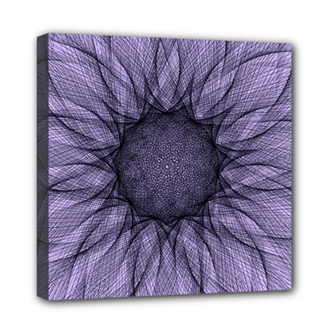 Mandala Mini Canvas 8  X 8  (framed) by Siebenhuehner