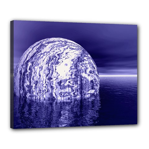 Ball Canvas 20  X 16  (framed) by Siebenhuehner