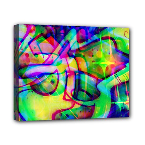 Graffity Canvas 10  X 8  (framed)