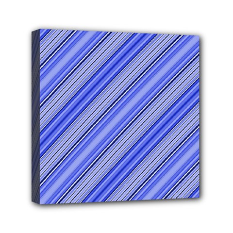 Lines Mini Canvas 6  X 6  (framed) by Siebenhuehner