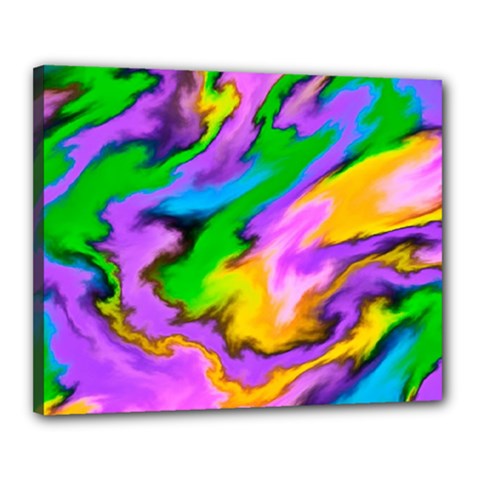 Crazy Effects  Canvas 20  X 16  (framed)