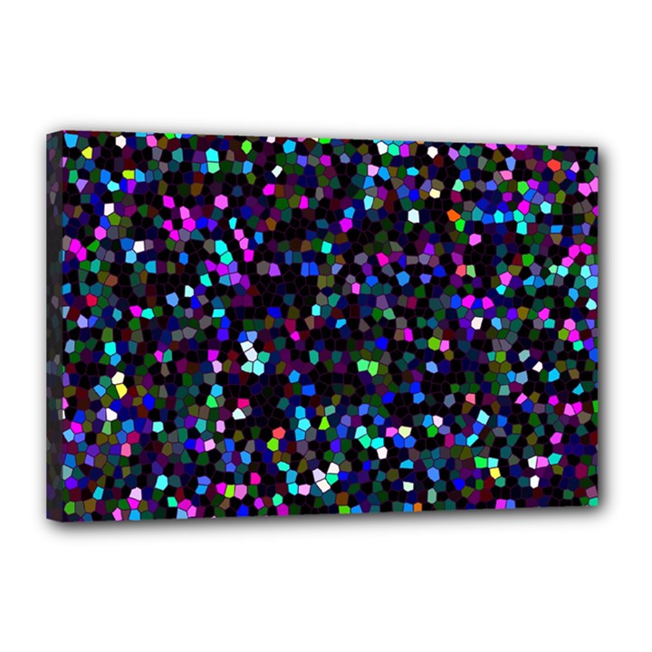 Glitter 1 Canvas 18  x 12  (Framed)