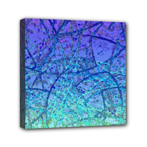 Grunge Art Abstract G57 Mini Canvas 6  X 6  (stretched) by MedusArt