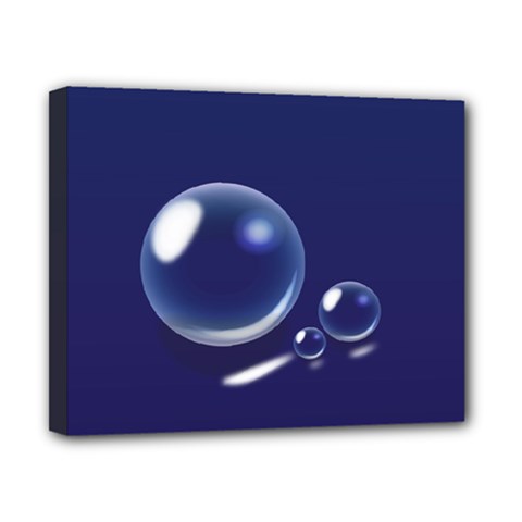 Bubbles 7 Canvas 10  X 8  (framed) by NickGreenaway