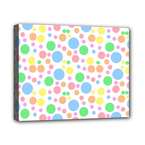 Pastel Bubbles Canvas 10  X 8  (framed) by StuffOrSomething