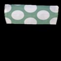 Jade Green Polkadot Flap Closure Messenger Bag (Large) View1