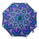 Peacock Crystal Palace of Dreams, Abstract Hook Handle Umbrella (Large) View1