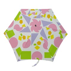 Spring Geometrics Mini Folding Umbrella by StuffOrSomething