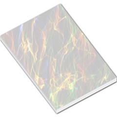 Abstract Smoke Large Memo Pad by StuffOrSomething