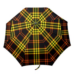 Tartan 17c Folding Umbrella