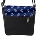 Boat Anchors Flap Closure Messenger Bag (Small) View1