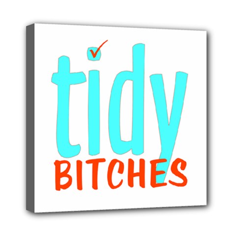 Tidy Bitcheslarge1 Fw Mini Canvas 8  X 8  (framed)