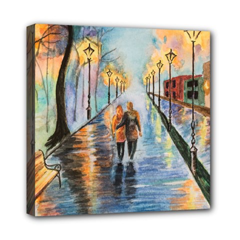 Just The Two Of Us Mini Canvas 8  X 8  (framed) by TonyaButcher