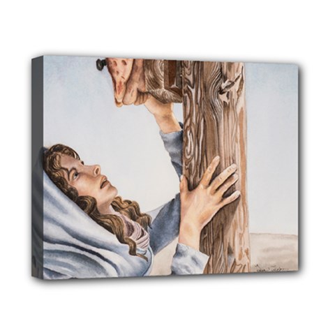 Stabat Mater Canvas 10  x 8  (Framed)