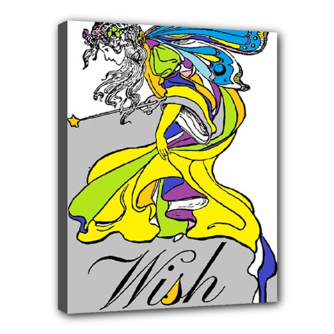 Faerie Wish Canvas 14  X 11  (framed) by StuffOrSomething