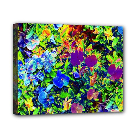 The Neon Garden Canvas 10  X 8  (framed) by rokinronda