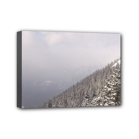 Banff Mini Canvas 7  X 5  (framed) by DmitrysTravels