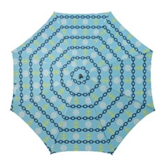 Anchors & Boat Wheels Golf Umbrella by StuffOrSomething