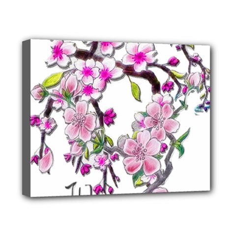 Cherry Bloom Spring Canvas 10  X 8  (framed) by TheWowFactor