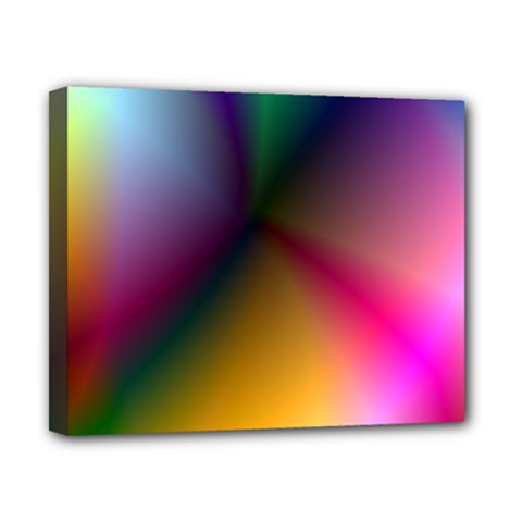 Prism Rainbow Canvas 10  X 8  (framed) by StuffOrSomething