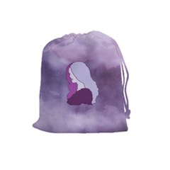 Profile Of Pain Drawstring Pouch (large) by FunWithFibro